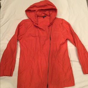 Eileen Fischer crinkle packable coat